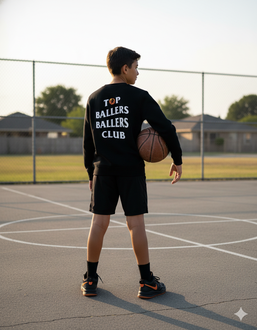 Crew Neck Sweater Top Ballers Ballers Club