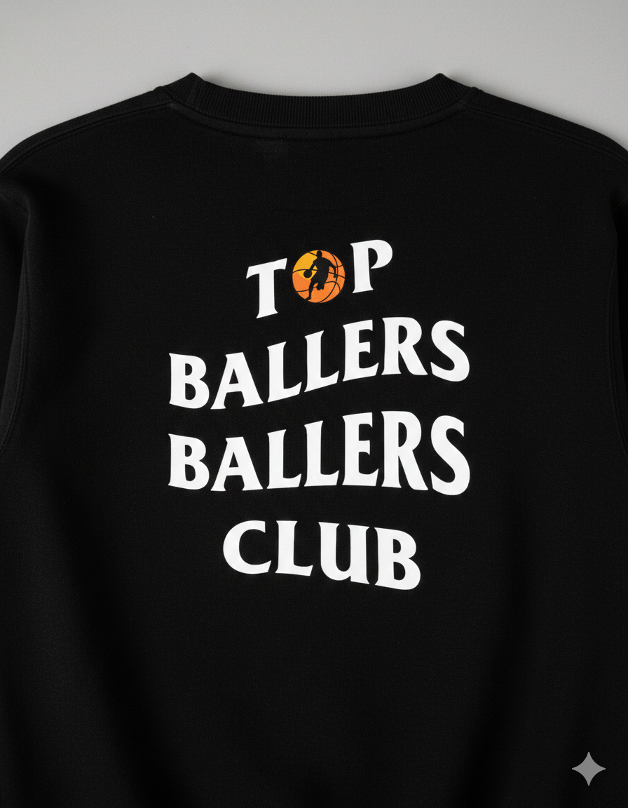 Crew Neck Sweater Top Ballers Ballers Club
